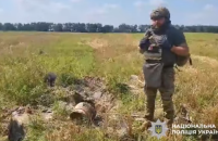 На Київщині знищили бойову частину ворожого безпілотника 