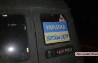 Николаевские патрульные задержали на дороге пятерых пьяных военных