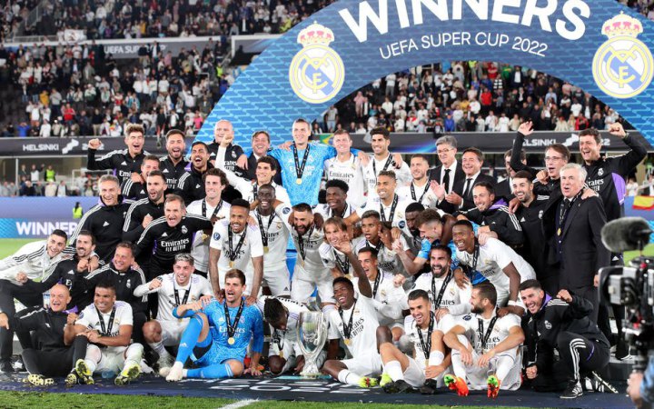 Лунін з "Реалом" став переможцем Суперкубку УЄФА