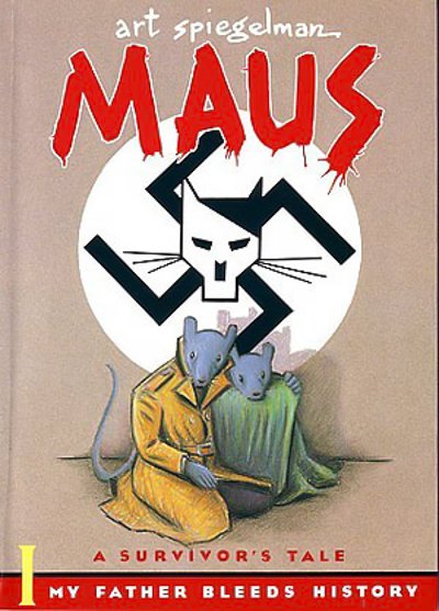 Обкладинка першого тому «Maus: A Survivor's Tale». Художник Арт Шпігельман