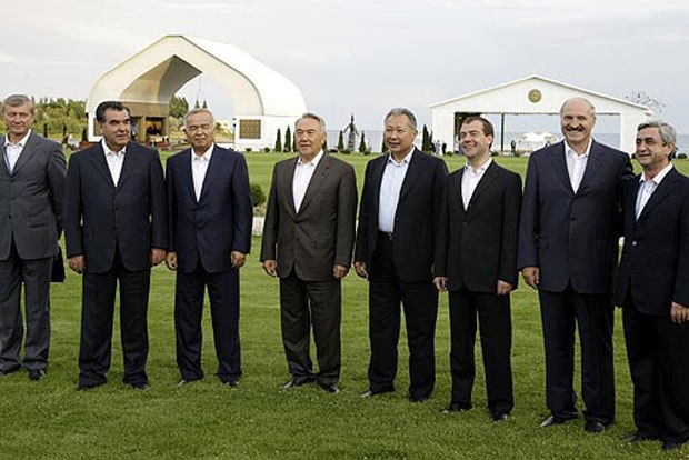  Встреча глав государств – участников Организации Договора о коллективной безопасности, Киргизия, 1 августа 2009 г.