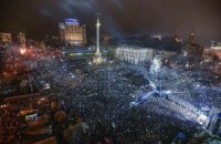 На киевском Евромайдане добавят дополнительное освещение