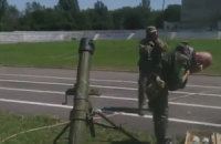 Боевики сняли на видео, как обстреливают Шахтерск