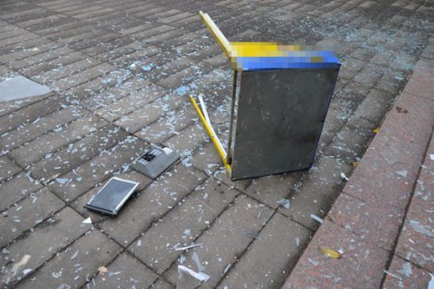 В Житомирской области взорвали банкомат в здании сельсовета