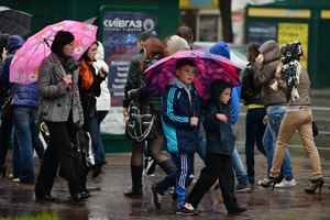 В пятницу в Киеве обещают дожди