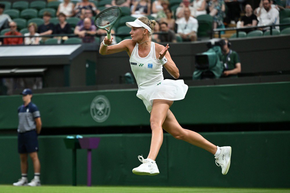 Даяна Ястремська під час гри