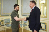 Посилення ППО та зміцнення бойової авіації: Зеленський зустрівся із міністром оборони Норвегії 