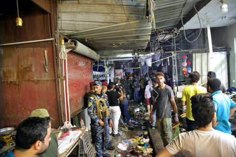 Взрыв возле рынка в Багдаде унес жизни 30 человек 