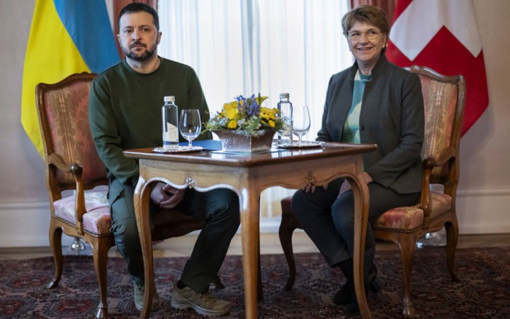 Президенти України і Швейцарії обговорили деталі червневого Глобального саміту миру