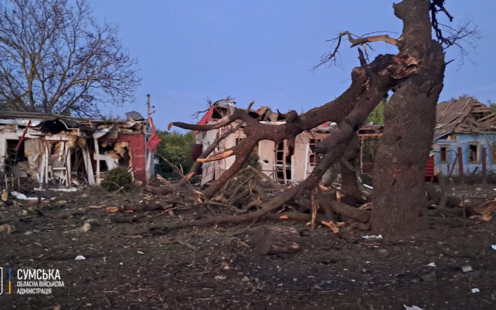 ​Ворог понад 120 разів обстріляв Сумщину, є загибла та поранені