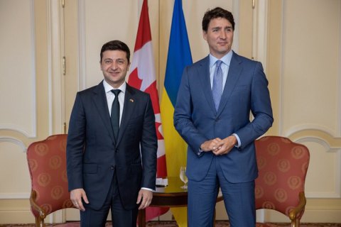 Зеленський обговорив з прем'єром Канади ​лібералізацію візового режиму для громадян України