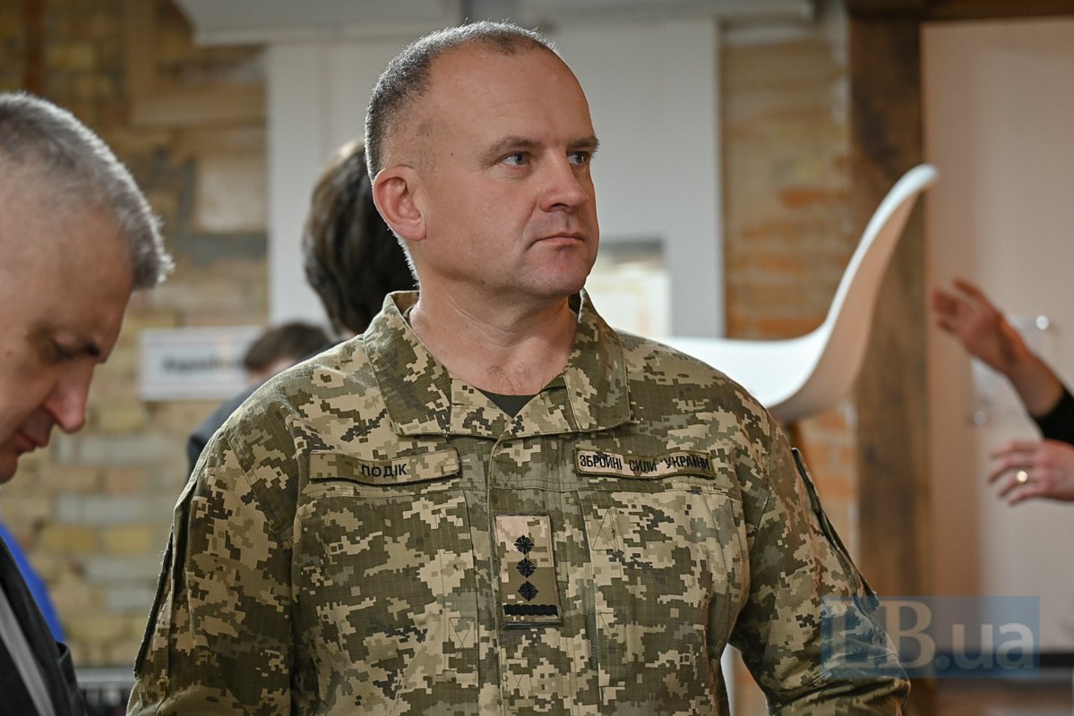 Полковник Андрій Подік, начальник управління комунікацій Командування Сухопутних військ ЗСУ