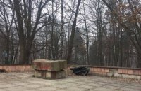 У Львові невідомі зруйнували пам'ятник комуністу Великановичу