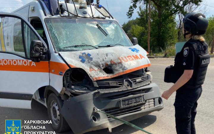 Армія РФ атакувала “швидку” на Харківщині