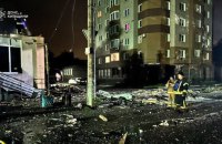 У Броварах ворог частково зруйнував будівлю мінімаркету