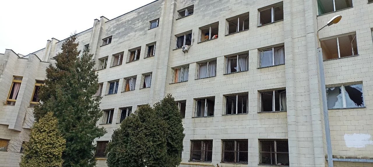 Пошкоджений корпус КНУ