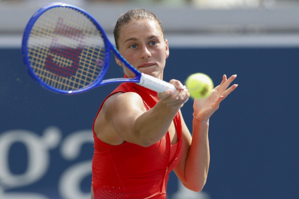 Марта Костюк під час гри