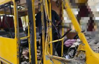 Росіяни знову атакували маршрутку в Херсоні, постраждав перехожий