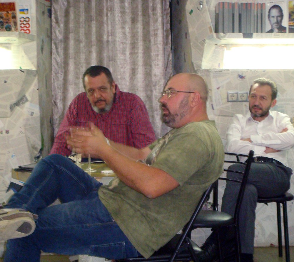 Владислав Кириченко в клубі «Нашого формату» вересень 2015 р