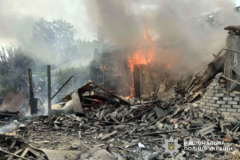 Наслідки обстріли росіянами Донецької області