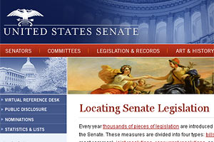 Хакеры взломали сайт Сената США 