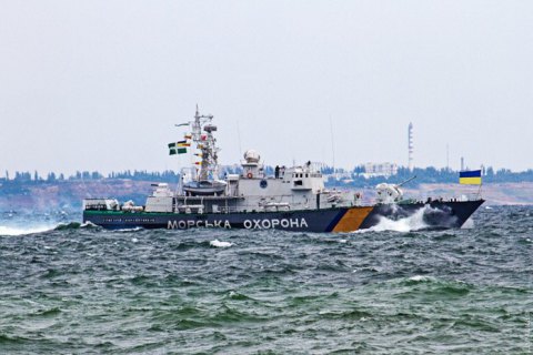 Російський дрон атакував корабель українських прикордонників