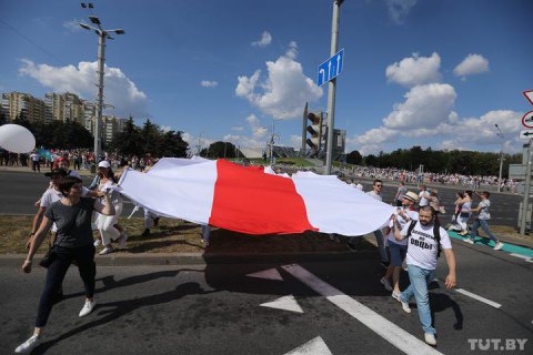В Беларуси прошел исторический марш "За свободу"