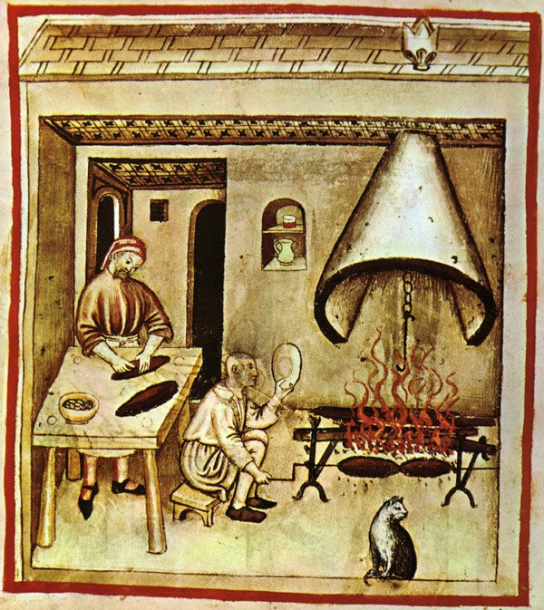 Середньовічна кухня, XIV ст.