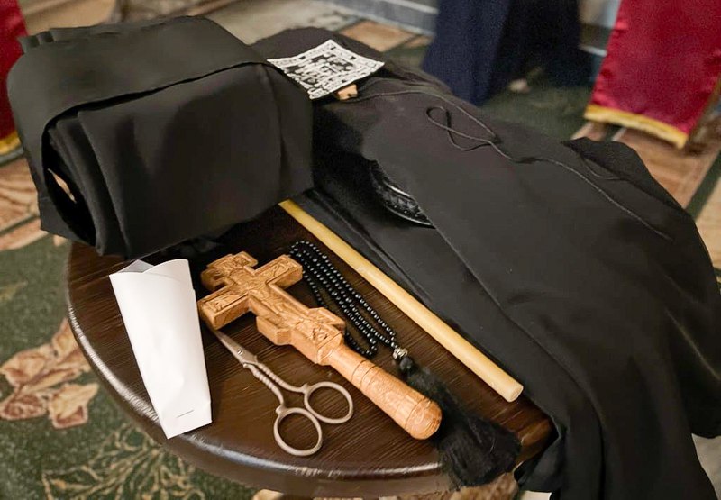 Чернечий постриг у львівському Іоано-Золотоустівському монастирі ПЦУ.