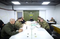 На Запоріжжі президент провів безпекову нараду з військовим командуванням