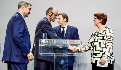 За крок до влади: виклики для уряду Мерца 