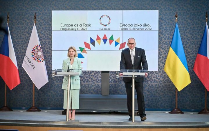 Україна та Чехія скоординували пріоритетні напрями співпраці під час чеського головування в Раді ЄС, - офіс Стефанішиної