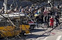 На мирному мітингу в Херсоні окупанти відкрили вогонь, є поранені (оновлено)
