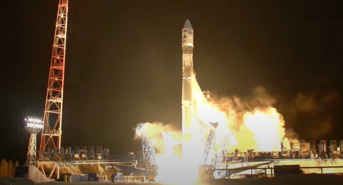 Ракета-носій «Союз-2.1В» запускає супутники «Космос 2581, 2582 та 2583 , 2 лютого 2025 р.