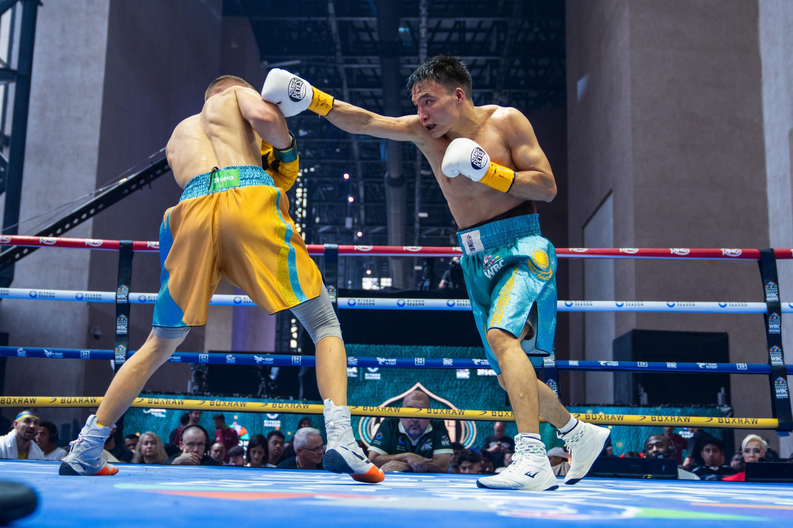 Лозан ухиляється від удару Толтаєва