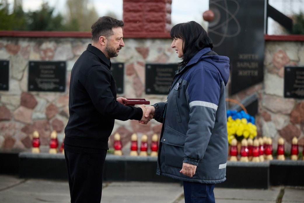 Нагородження до 40-х роковин аварії на ЧАЕС