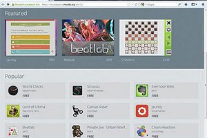 Mozilla открыла магазин веб-приложений