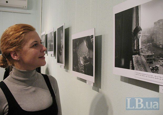 Анна Константинова и ее фото на выставке