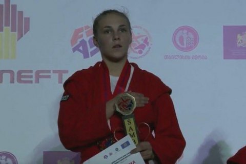 Українка Алла Бегеба виграла "золото" молодіжного чемпіонату світу з самбо