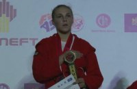 Украинка Алла Бегеба выиграла "золото" молодежного чемпионата мира по самбо