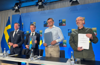 Україна та Швеція підписали угоду про обмін секретною інформацією