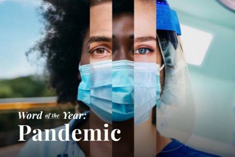 ​Старейший американский словарь назвал словом 2020 года "пандемию"