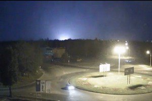 В районе луганского аэропорта произошел сильный взрыв (обновлено)