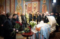 Президент Зеленський взяв участь у прощанні з патріархом Філаретом у Києві