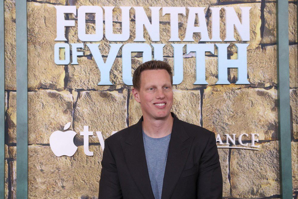 Продюсер Девід Еллісон під час прем'єри фільму «Фонтан молодості» , Нью-Йорк, 19 травня 2025 року.