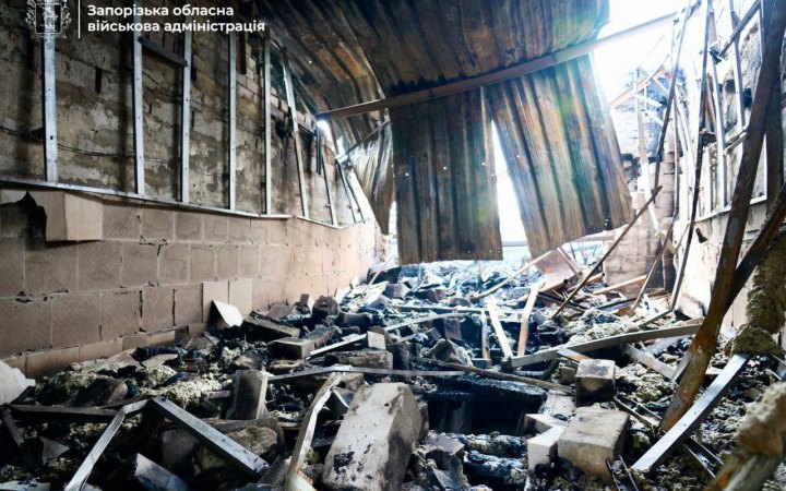 Унаслідок обстрілів РФ у Запоріжжі пошкоджені 60 житлових будинків