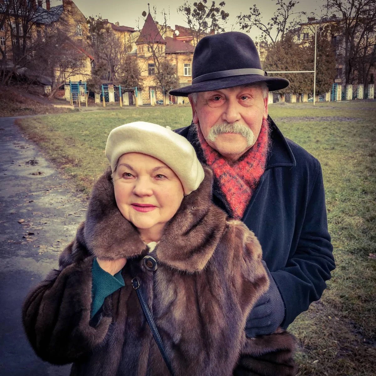 Федір Стригун з дружиною Таїсією Литвиненко 