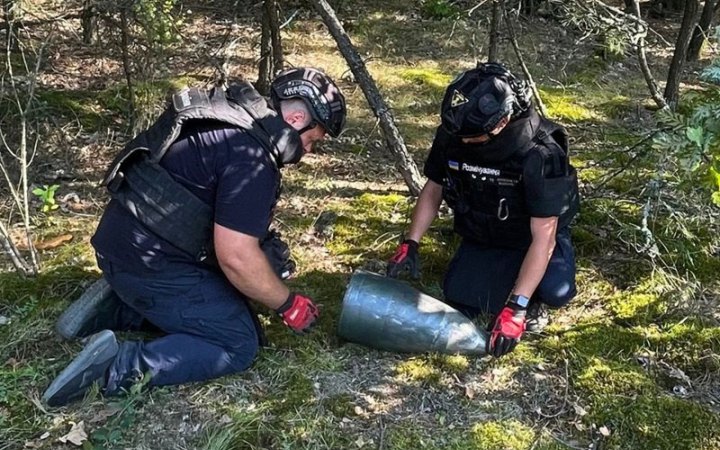 На Київщині знайшли бойову частину російського "шахеда"