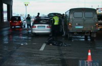 В Киеве на проспекте Бажана Ford сбил насмерть пешехода-нарушителя