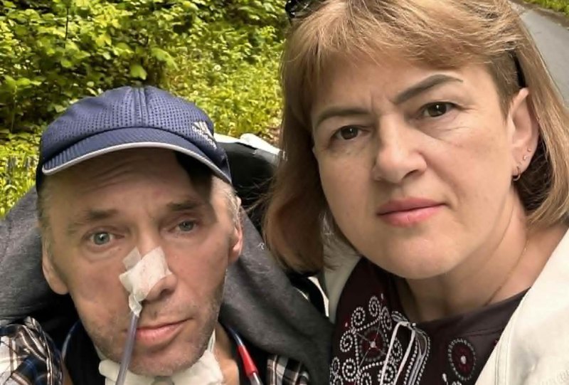 Олена з чоловіком Валентином